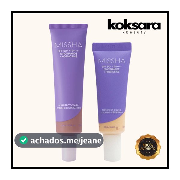 Missha M Perfect Cover Serum BB Cream Pro 20ml / 50ml 8 Colors
