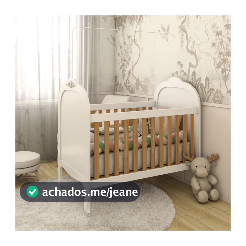 Berço Americano 3 em 1 Sueño 100% Mdf - Panorama Móveis