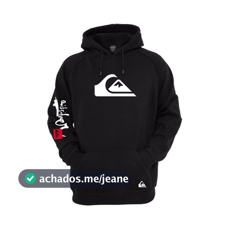Casaco Moletom Quiksilver Alta Qualidade Envio Rapido