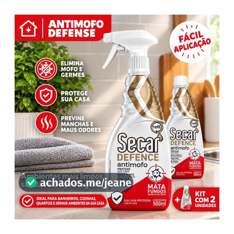 KIT 2 x ANTIMOFO SECAR DEFENSE SPRAY 500ml