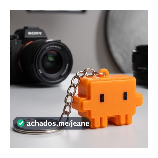 Chaveiro Clawde Claude Code Antiestresse Dev IA Programador Clicker Mascote