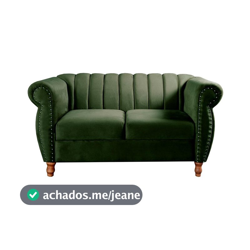Namoradeira Realeza Sofá Chesterfield Decoração Sala Recepção Estilo Retrô