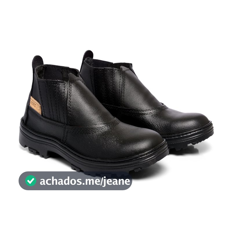 Bota De Segurança Botina Para Trabalhos Pesados com bico PVC