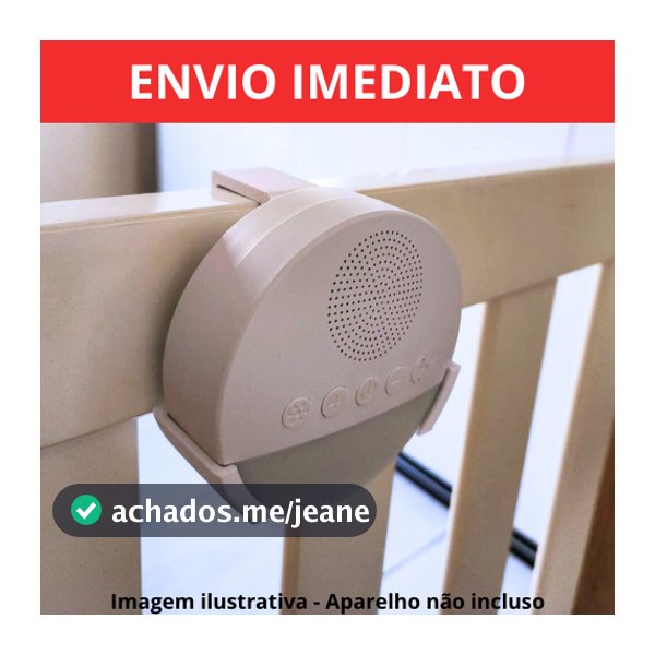 Suporte de Berço para Aparelho de Ruído Branco Bebê Berço Universal