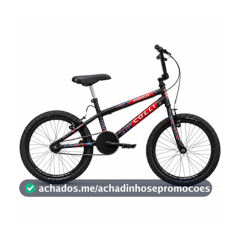 Bicicleta Infantil Aro 20 Max Boy e Jully Colli