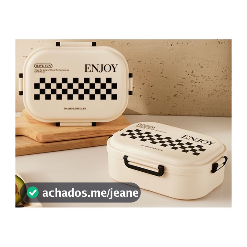 Promcao Marmita Lancheira Térmica Escolar Infantil Portátil Comida Lunch Bento Box Pote Aço Inox Garfinho
