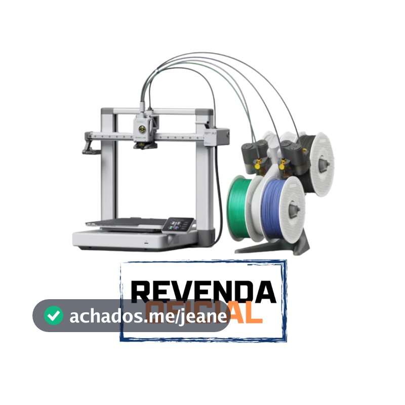 Impressora 3D Bambu Lab A1 combo Bivolt com nota fiscal e garantia