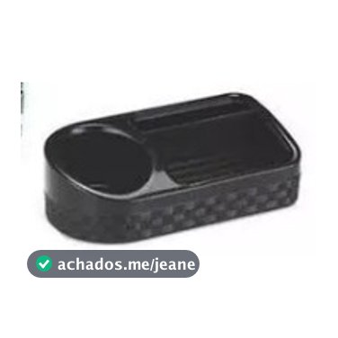 Organizador Pia Plástico Rattan c/ Base