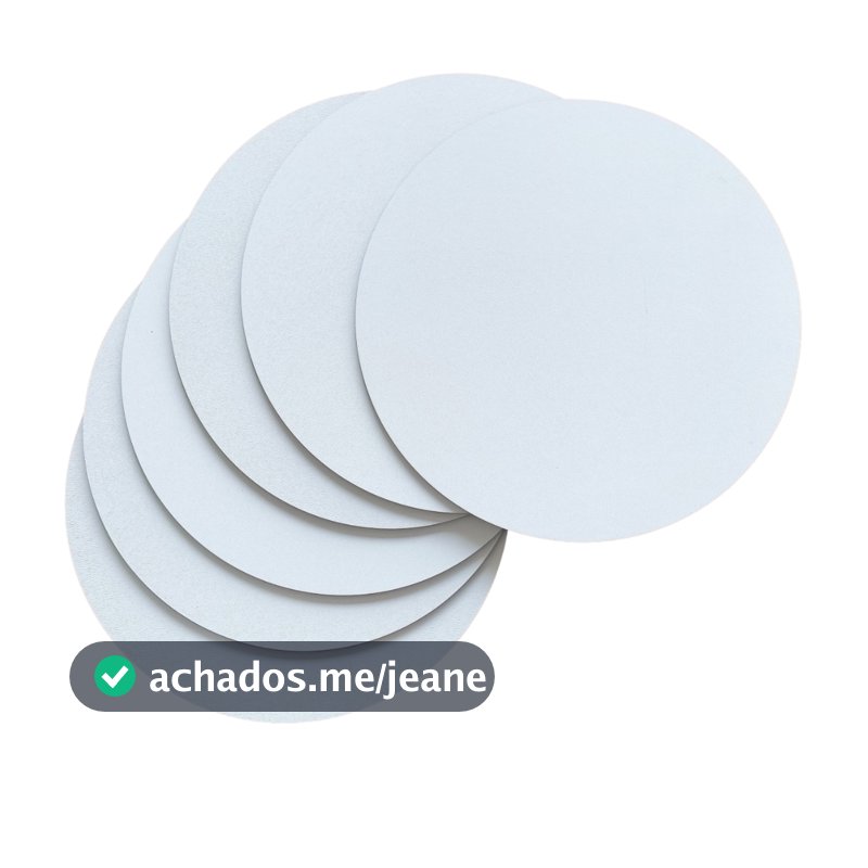 Cake Board MDF 25cm Kit 10 unidades 3mm cakeboard tabua Tabuleiro bolo confeitaria