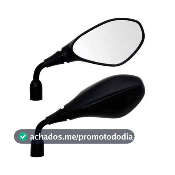 Retrovisor Gs 650 F800 Fixo Rosca Honda Par HASTE CURTA