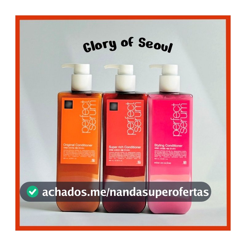 Perfect Serum Condicionador, 680ml (3 Tipos)