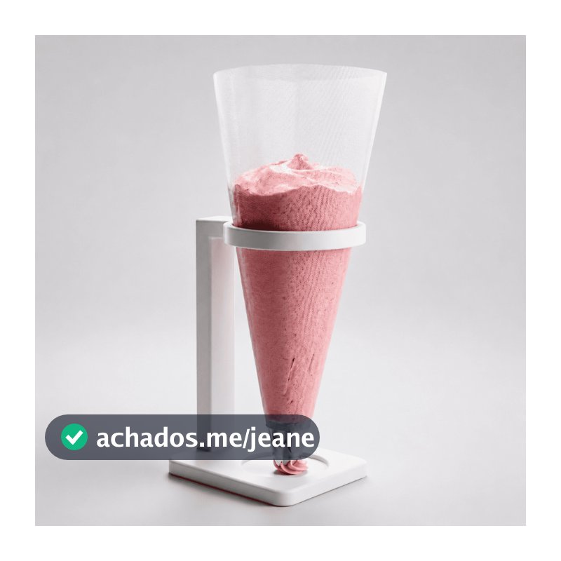 Suporte Para Saco De Confeitar Desmontável 3 Peças Confeitaria