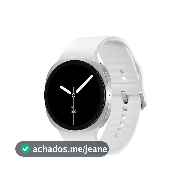 Samsung Galaxy Watch8 Smartwatch 40mm LTE, Galaxy AI, Tela em Cristal de Safira