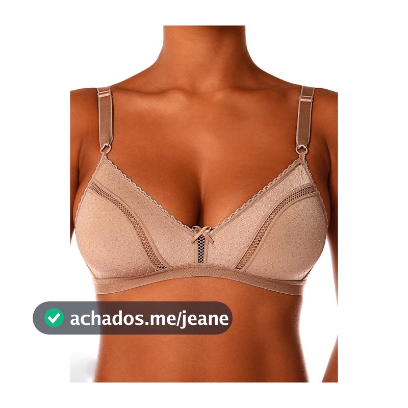 Sutiã Sustentação Bibelô Demillus 61486/78486 Taça B