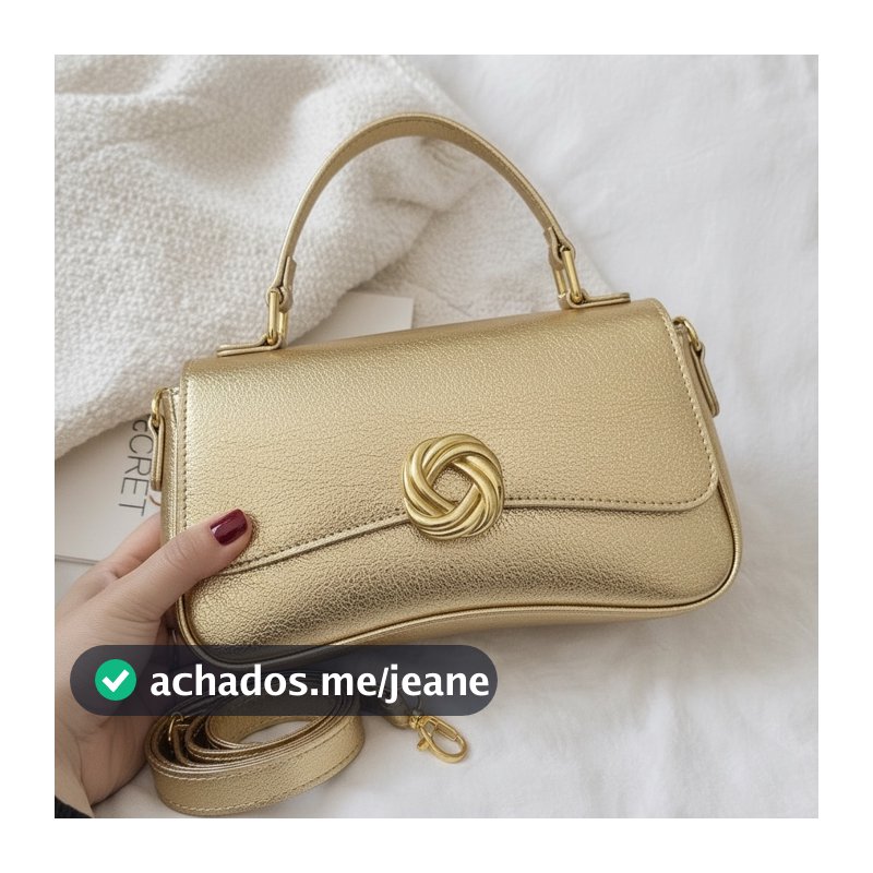 Bolsa Feminina Sofisticada E Elegante Com Duas Alças Fixa e Removível