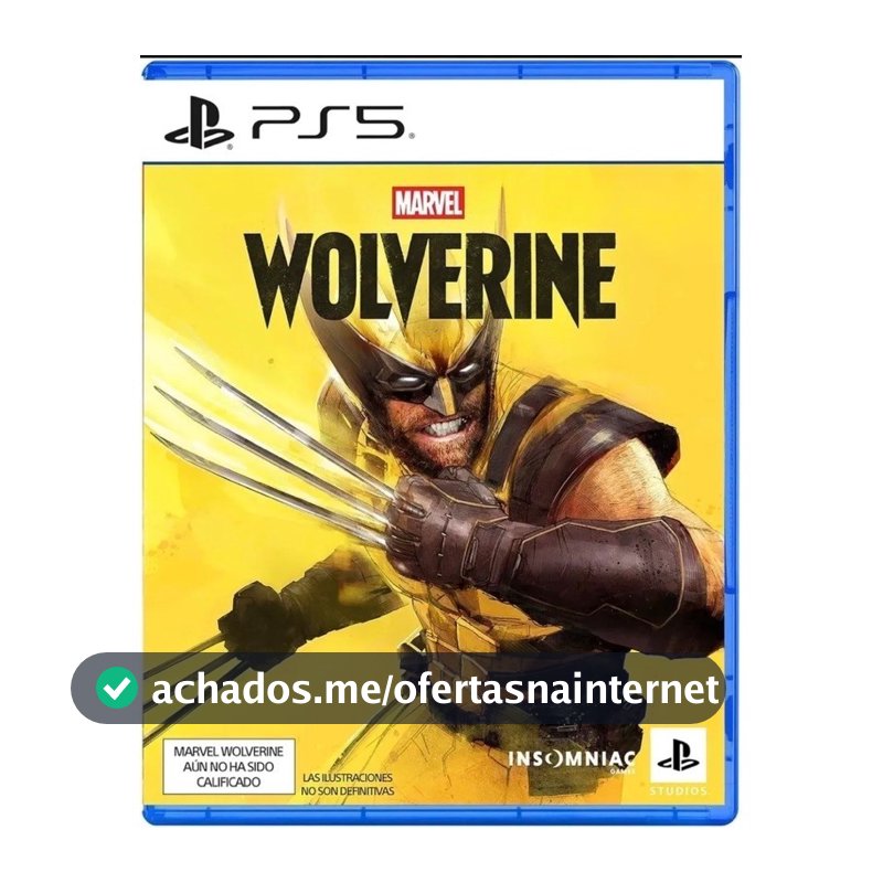 Wolverine Ps5 nacional lacrado
