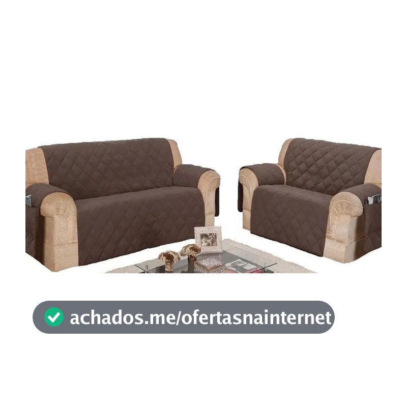 capa de sofá 2 e 3 lugares
