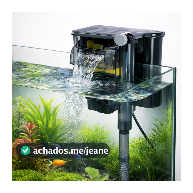 Filtro Externo Aquaverso Hof-250 Hang On 250l/h Aquários