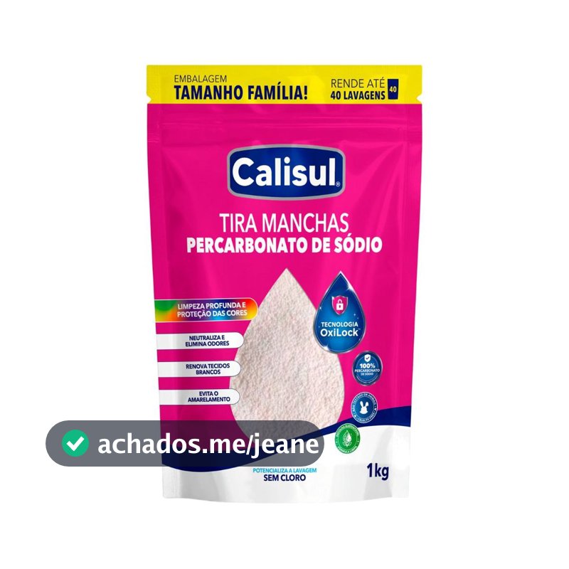 Percarbonato De Sódio 1Kg  Calisul