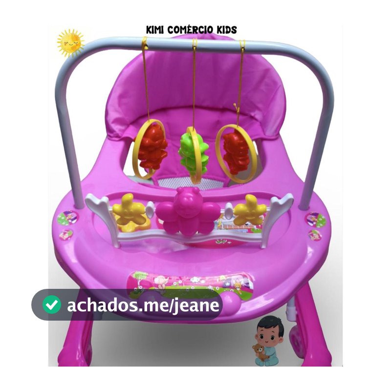 ANDADOR DE BEBÊ - ANDADOR INFANTIL MENINA
