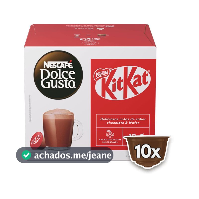 NESCAFÉ DOLCE GUSTO KitKat 10 cápsulas