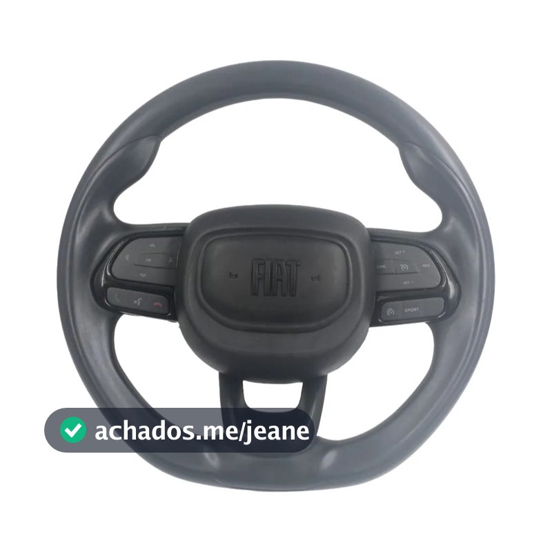 Volante Fiat Fastback P/ Uno Mille Fire Way Sem Comando