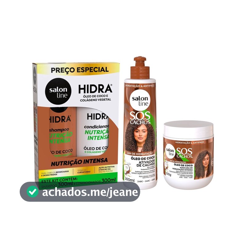 Kit Tratamento Profundo Salon Line