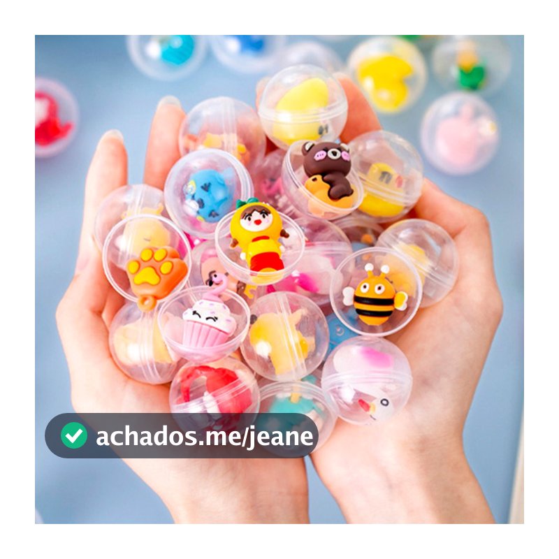 10PCS 32MM Surpresa Capsula De Ovo De Brinquedo Novidade Divertida Mini Boneca Animal Modelo Gashapon Ball Brinquedos De Bola Para Crianças