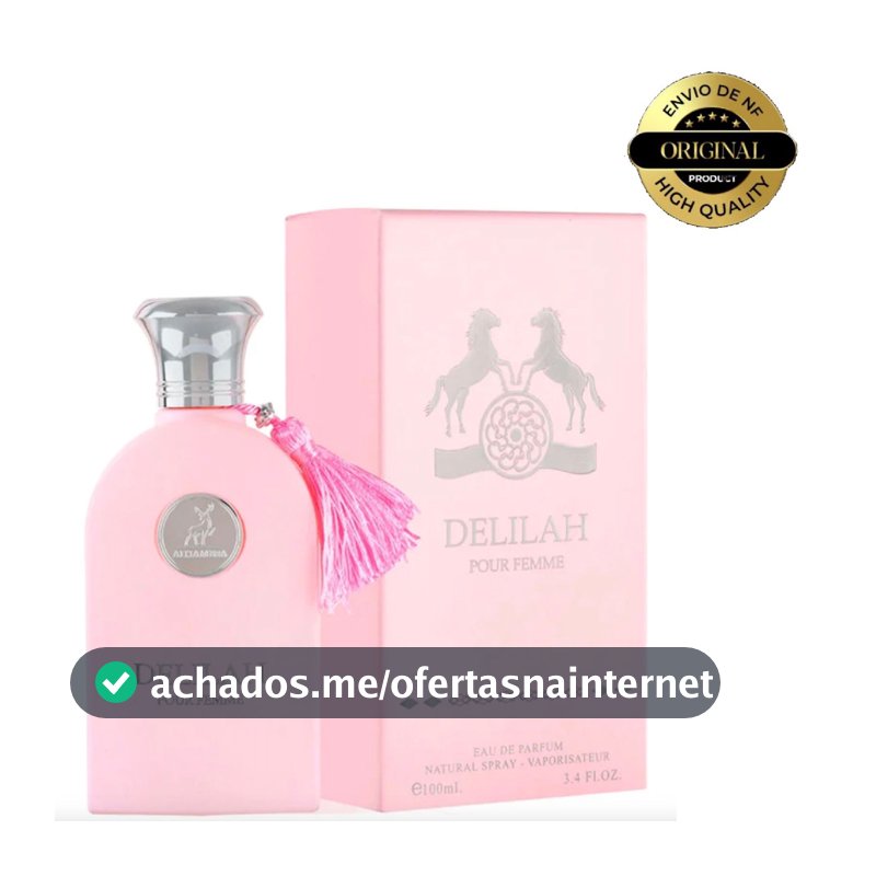 Perfume Árabe Feminino Delilah Maison Alhambra F 100ml Eau de Parfum EDP Original