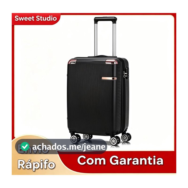 Malas Para Viagem De Bodo 10KG Padrão Anac Com Zíper Expansível Rodinhas 360 Pequena Bagagem de Mão