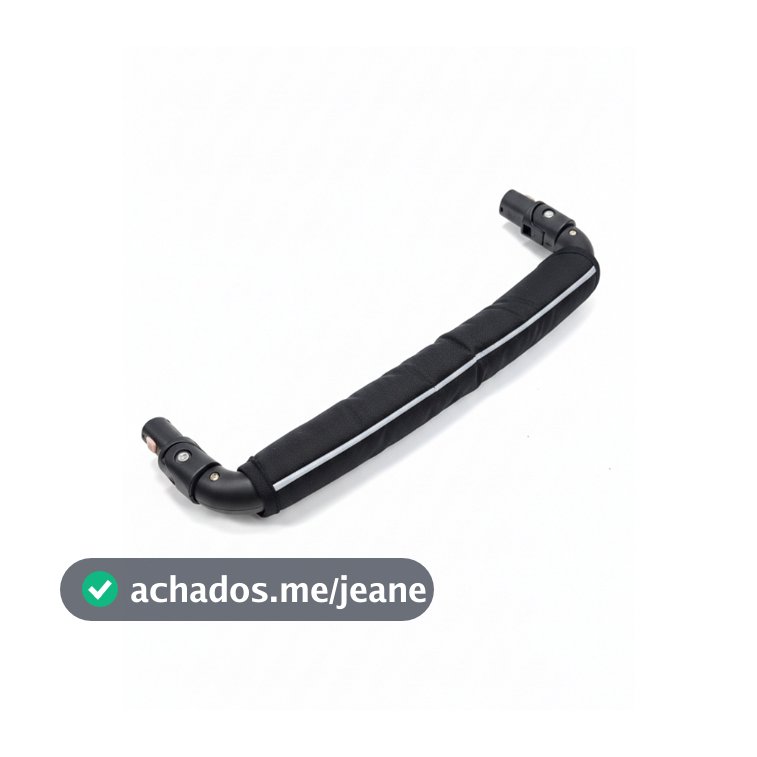 Barra Frontal Para Carrinho De Bebê Club Baby Preto Apoio De Braço Reposição Proteção