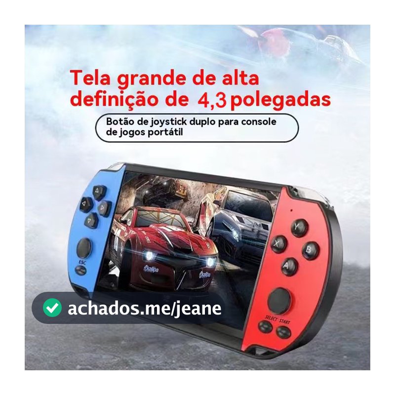 Vídeo Game Portátil  polegadas 10 Mil Jogos  Classicos Retro BOY Classicos