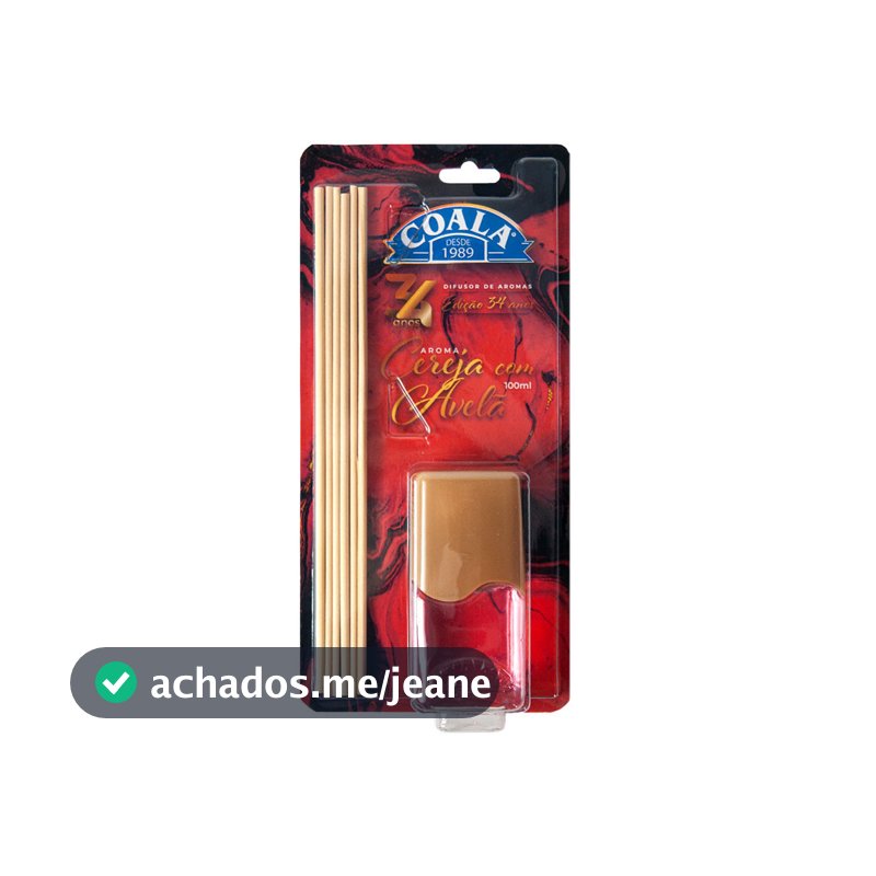 Coala Difusor de Aromas Cereja com Avelã 100 ml