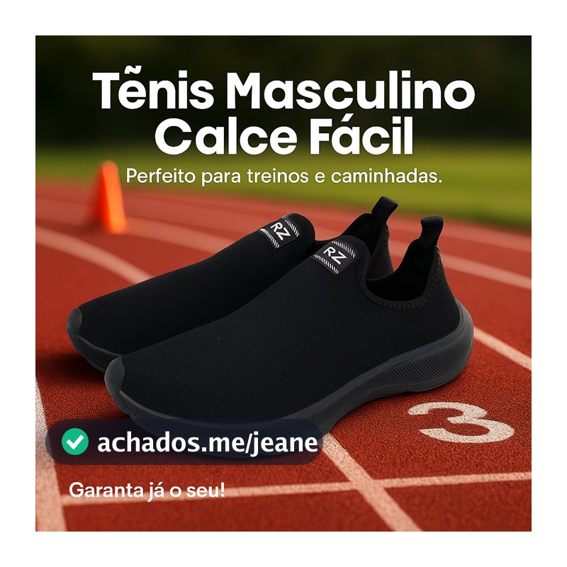 Tênis Ortopédico Masculino Corrida, Caminhada  Meia  Calce Fácil Esportivo Confortável 34 ao 44
