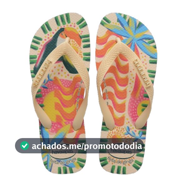 SANDALIA FEMININA HAVAIANAS GINGA TOP LANÇAMENTO