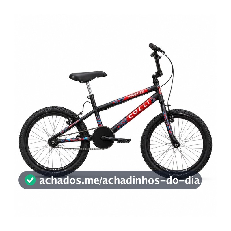 Bicicleta Infantil Aro 20 Max Boy e Jully Colli