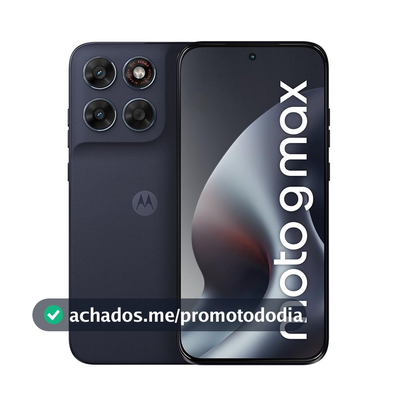 Smartphone Motorola Moto G Max 5G 256GB 8GB RAM Câmera Principal 200MP + 8MP Câmera Frontal 32MP 6.8" 5200mAh Grafite