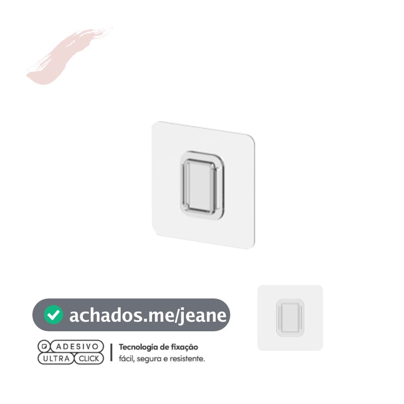 Adesivo de Parede 6cm Linha Eleve Ou – Fixação Forte sem Furos | Resistente à Água