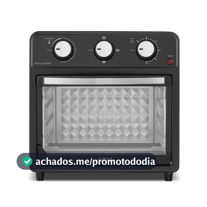 Air Fryer Oven Britânia 12L Bella Cuccina 1500W BCFR05 110V