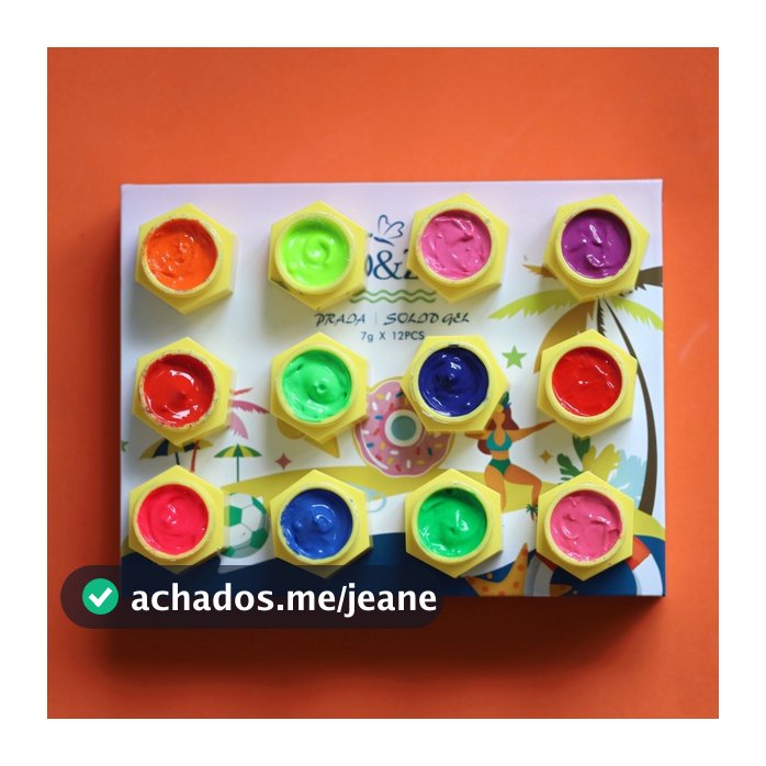 Gel paint D&Z Solid Gel Coleção Praia 7gr