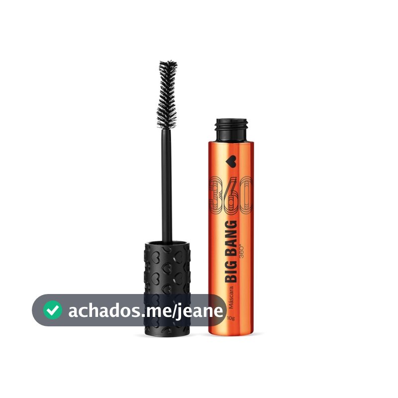 Quem disse, Berenice? Máscara de Cílios Big Bang 360º 10g