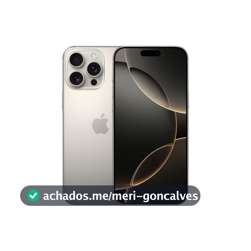 Usado: iPhone 16 Pro Max 256GB Cinza Excelente - Trocafy - Apple