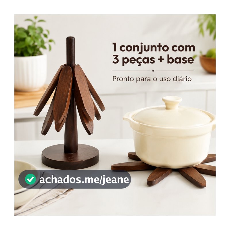 Suporte De Panela Quente Trivets De Madeira Para Pratos Quentes Forma De Árvore Bule Panelas Descanso de panela