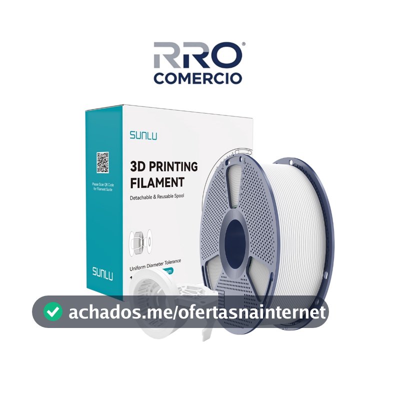 SUNLU PETG 12kg Fosco Filamento impressora 3d profissional Até 600mm/s Adequado para bambu