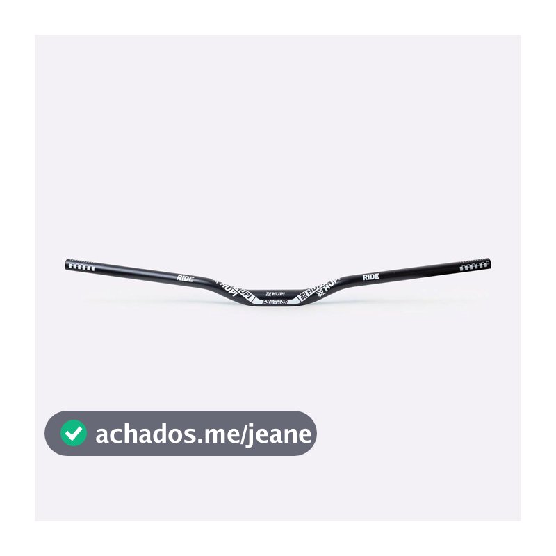 Guidão Hupi Ride 2026 780mm Rise 30 Bicicleta Em Alumínio Preto