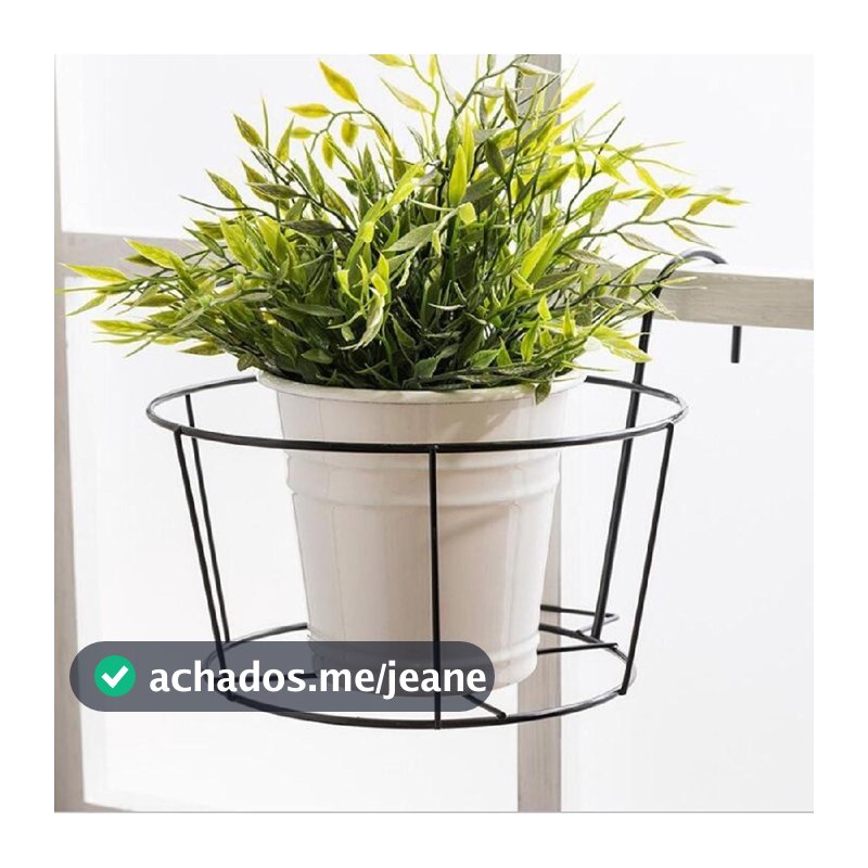 Suporte Para Pendurar Vaso De Planta Parede 22x17.5x11.5cm