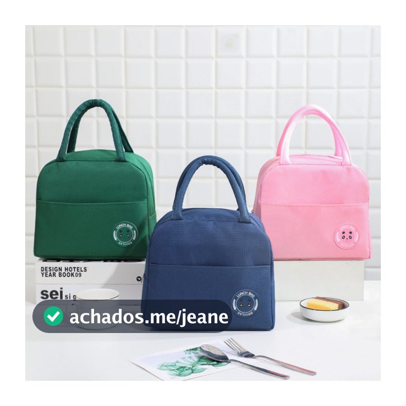 Bolsa Térmica Portátil Lancheira Térmica Marmita Viagem