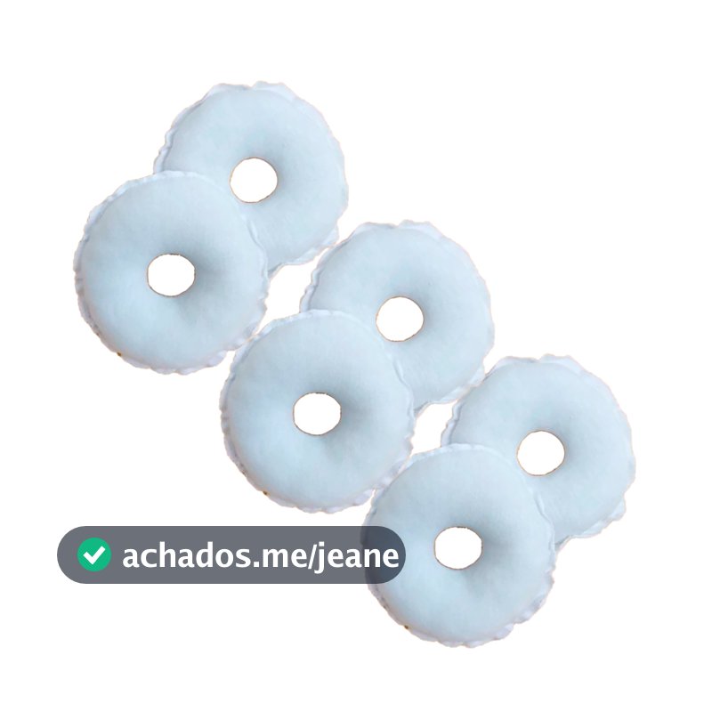 Kit 08 rosquinha amamentação absorvente maternidade