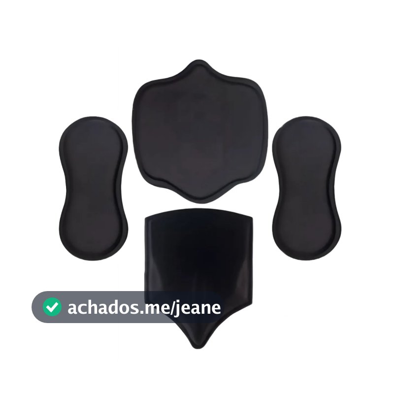 Kit Placas Pós Cirúrgica Abdominal Alta Definição HD Slim Pós Lipo Abdominoplastia  Abdômen Flancos Costas