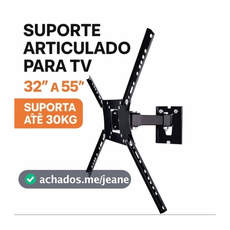 SUPORTE Articulado de Parede para Tv/monitor 32" A 55"
